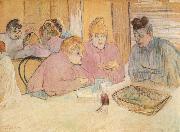 Henri De Toulouse-Lautrec, Women in a Brothel